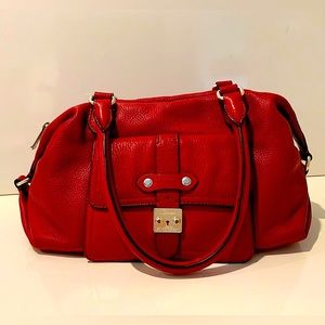 Ralph Lauren 1967 Vintage Red Shoulder Purse Handbag